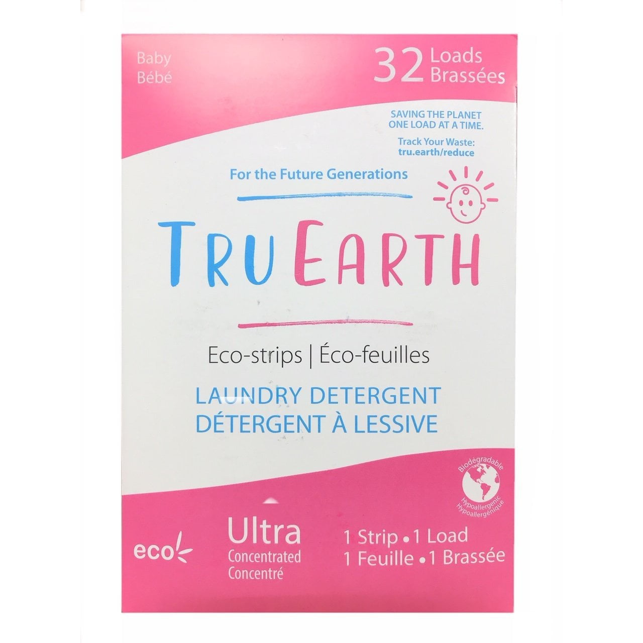 Tru Earth Eco strips Baby Laundry Detergent