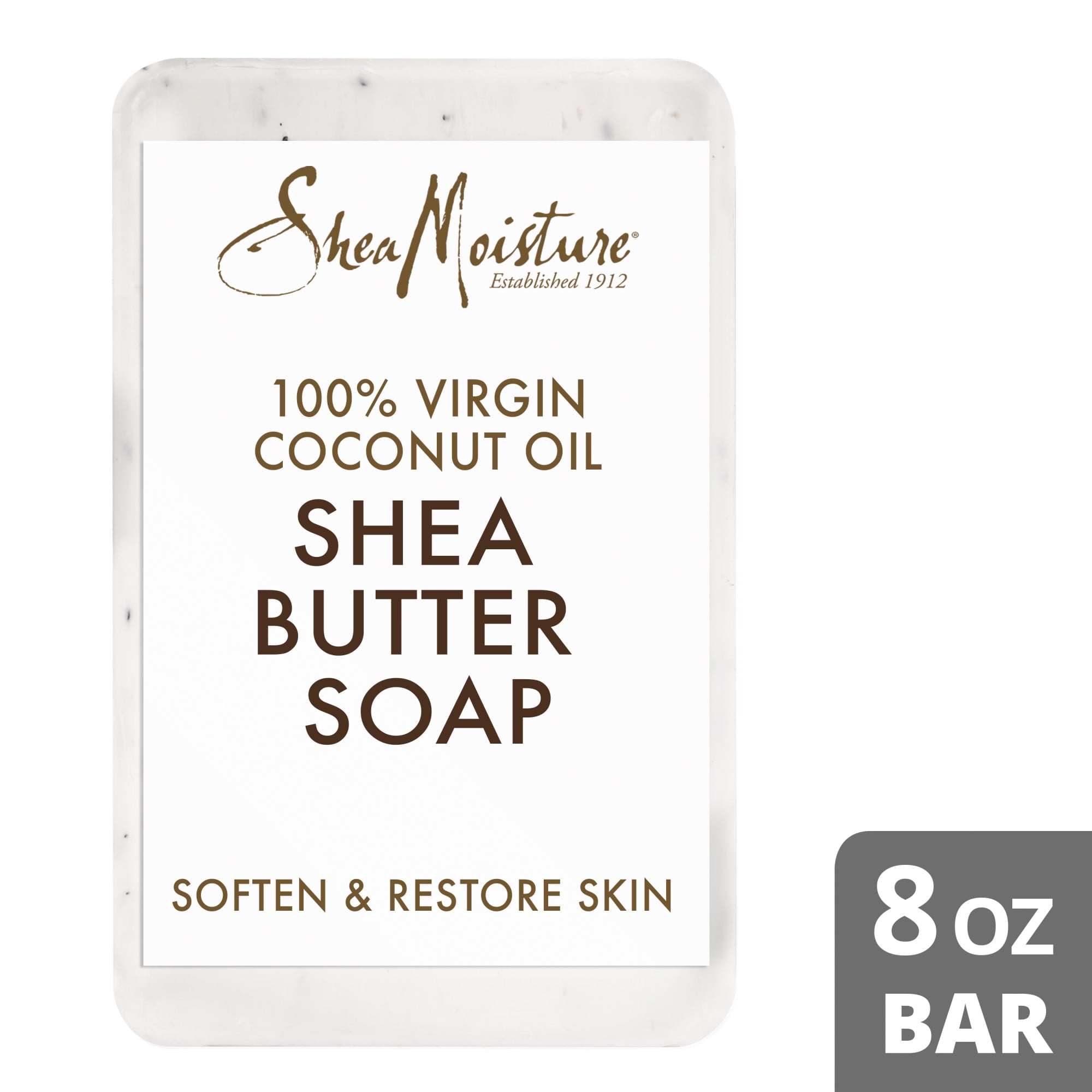 Shea Moisture 100% Virgin Coconut Oil Shea Butter Soap 8 Oz Bar