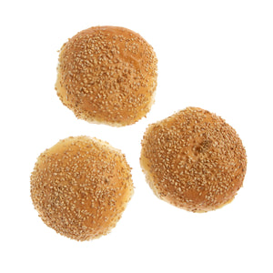 Wholesale Orwashers Bakery Frozen Semolina Sesame Rolls 4-72 CT Bulk