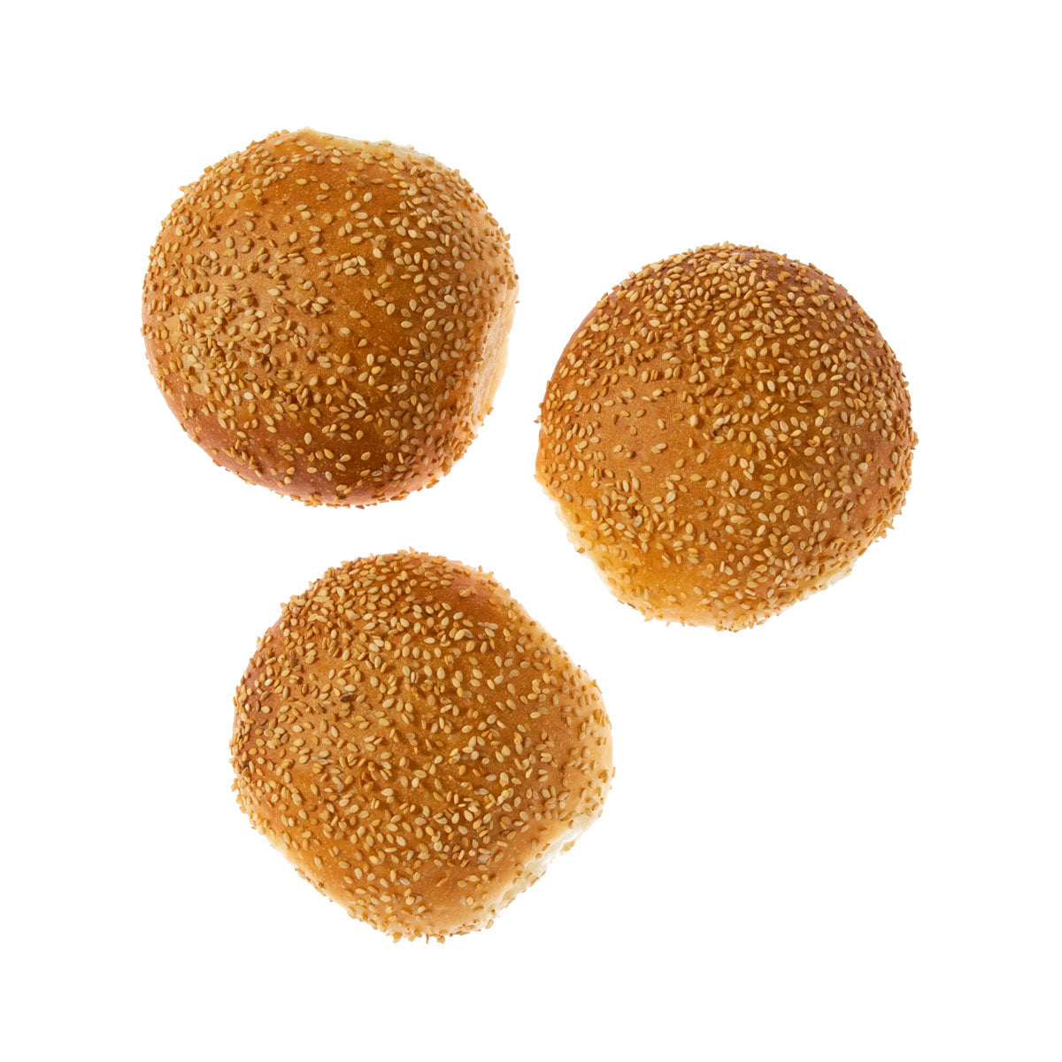 Wholesale Orwashers Bakery Frozen 4 Sesame Burger Bun Sliced-72 CT Bulk