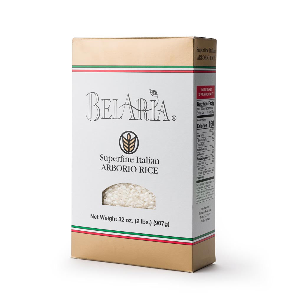 Wholesale BelAria Arborio Rice 2 lb Bag-12ct Case Bulk