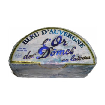 Wholesale Livradois Blue D'Auvergne Raw Milk Cheese 3lb-4ct Case Bulk