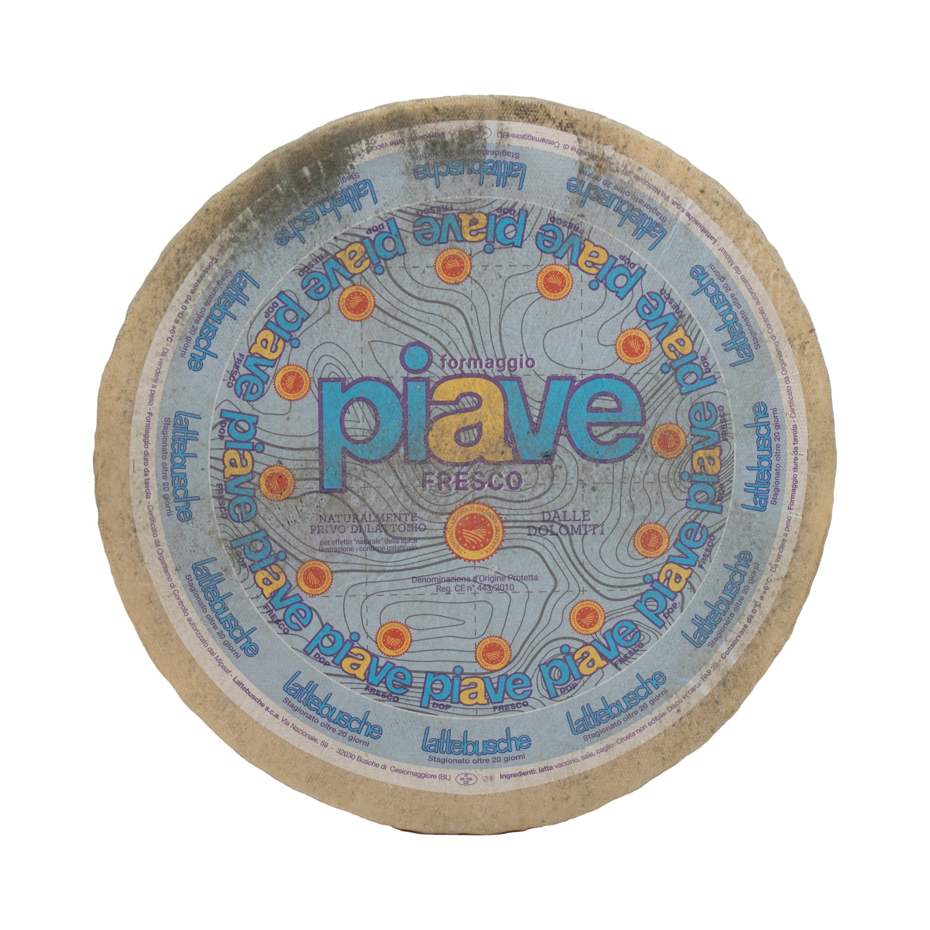 Agriform 1-3 Month Piave Cheese 13lb 1ct