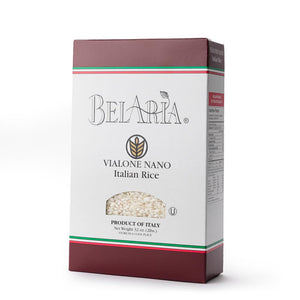 Wholesale BelAria Vialone Nano Rice 2 lb Box-12ct Case Bulk