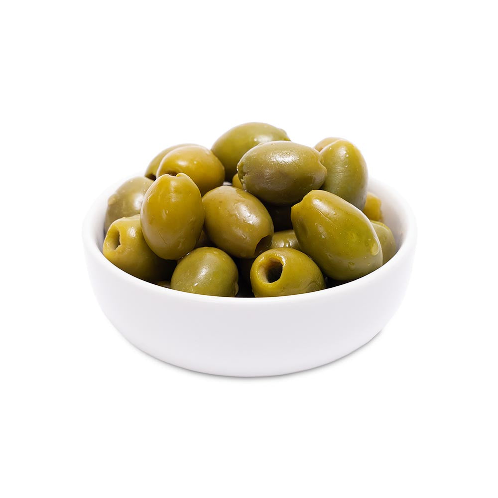 BelAria Pitted Green Picholine Olives 4kg Tub