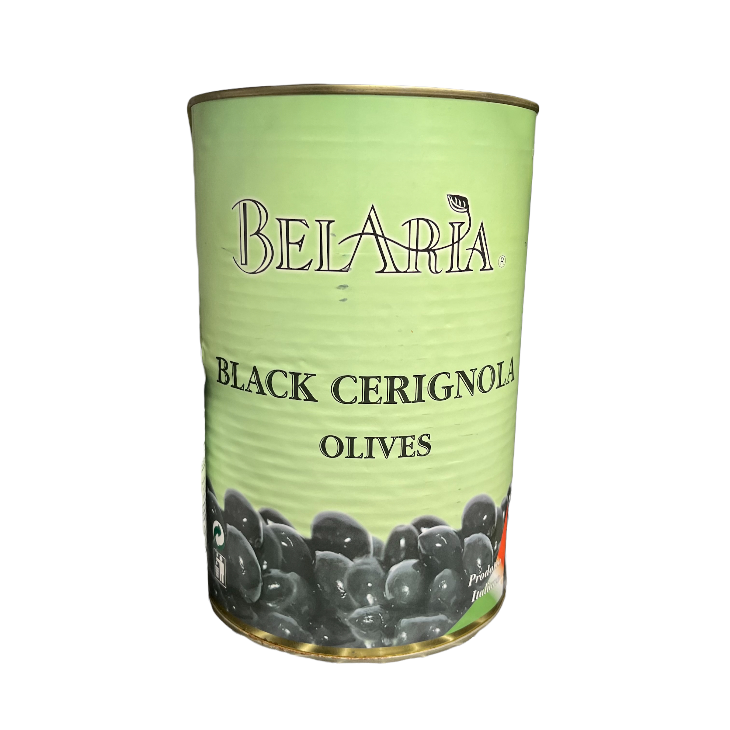 BelAria Black Cerignola Olives 5.5lb