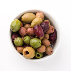 Wholesale BelAria Pitted Mixed Olives 5 kg Tub-1ct Case Bulk