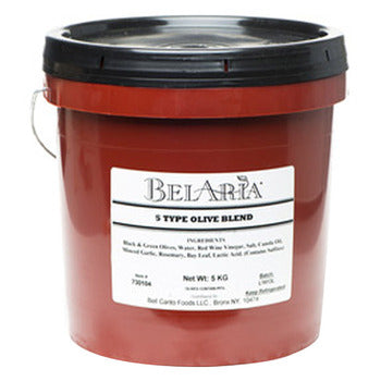 BelAria 5 Type Blend Whole Olives 1kg