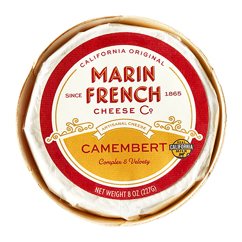 Wholesale Marin French Camembert Cheese 8oz-6ct Case Bulk