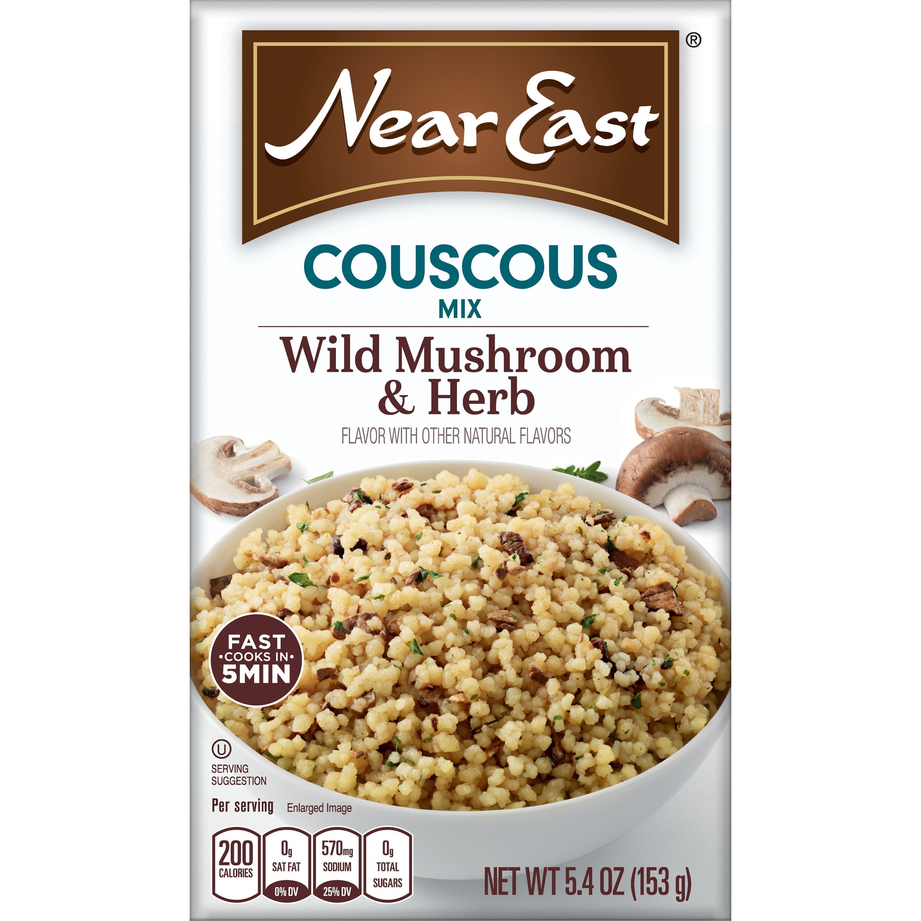 Near East Wild Mushroom Herb Couscous 5.4 Oz
