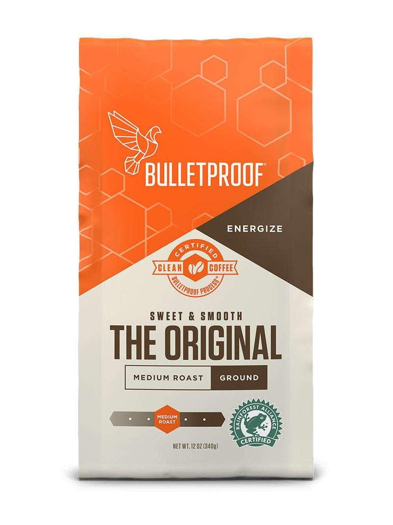 Bulletproof The Original Medium Roast Ground Coffee 12 oz Bag