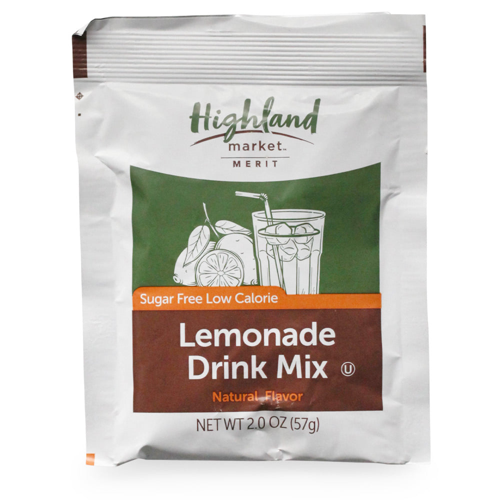 Highland Mkt Sugar Free Lemonade Mix | 2 oz-2 gl yeild