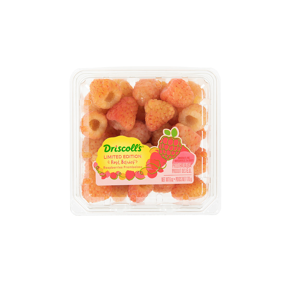 Driscoll'S Limited Edition Rosé Raspberries 6 Oz