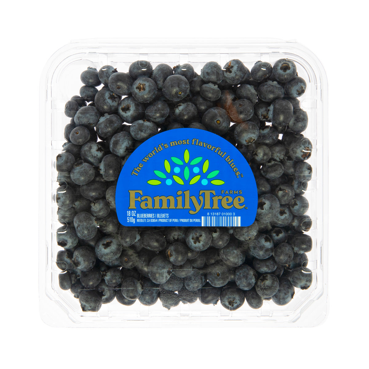 Wholesale Family Tree Farms Blueberries 18 OZ-12ct Case Bulk