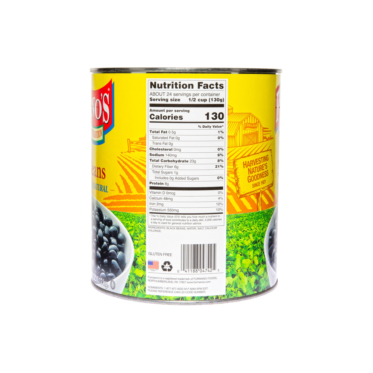 Furmano'S Canned Black Beans 110 OZ