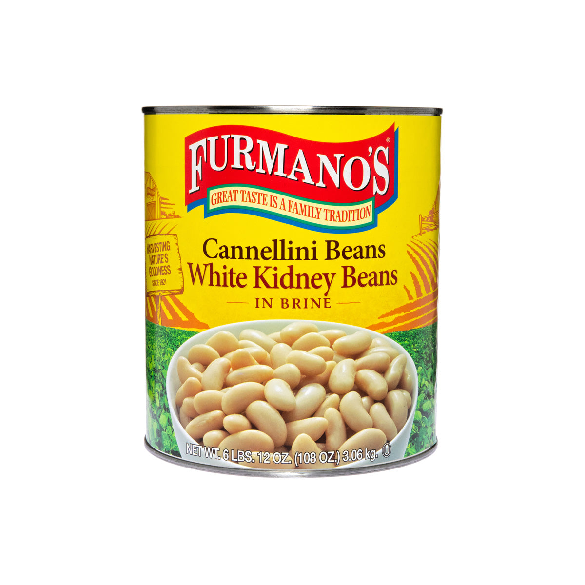 Furmano'S Canned Cannellini Beans 110 OZ