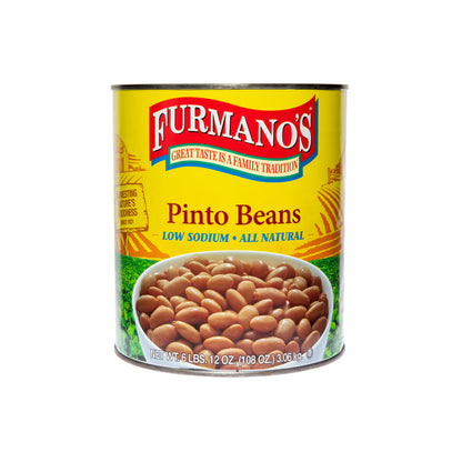 Wholesale Furmano'S Canned Pinto Beans 110 OZ- Bulk