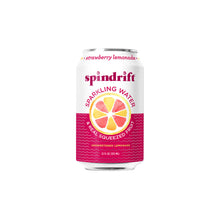 Wholesale Spindrift Strawberry Lemonade Sparkling Water 12 OZ- Bulk