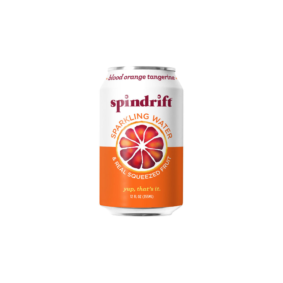 Wholesale Spindrift Blood Orange Tangerine 12 OZ-24ct Case Bulk