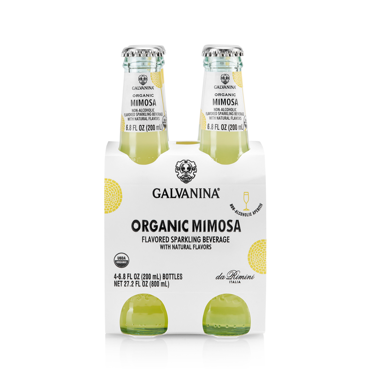 Wholesale Galvanina Organic Non-Alcoholic Mimosa 6.8oz 24ct- Bulk
