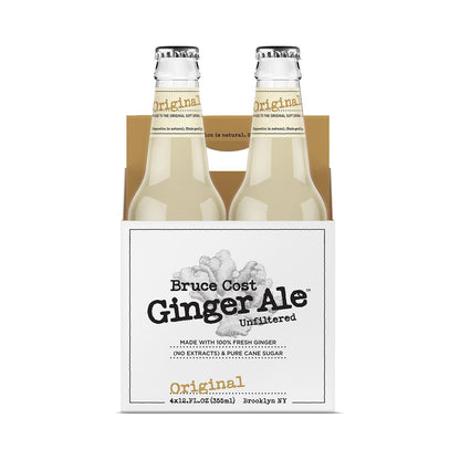 Wholesale Bruce Cost Original Ginger Ale 12 Oz Bottle-24ct Case Bulk