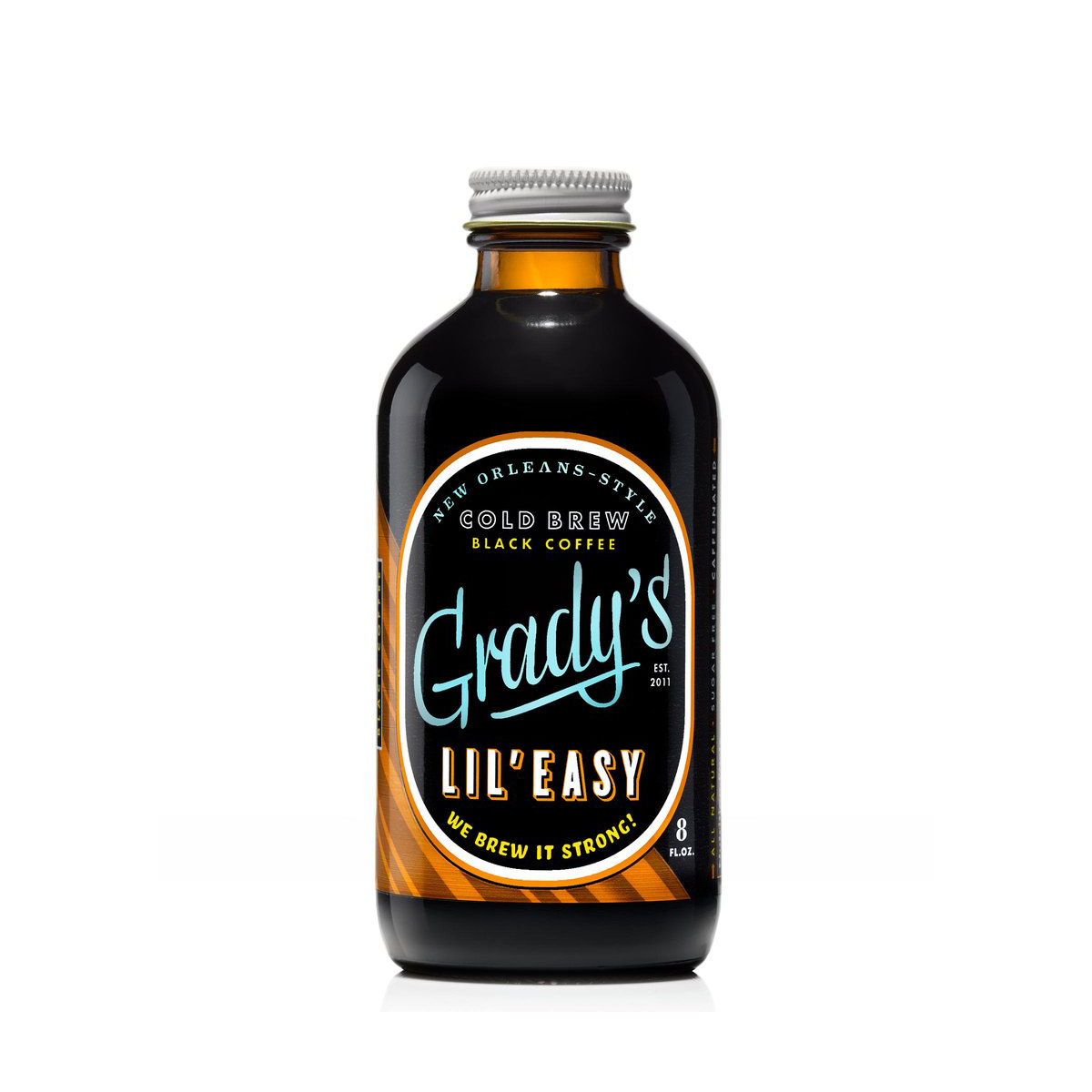 Wholesale Grady'S Cold Brew Lil Easy Cold Brew Coffee 8 Oz Bottle-12ct Case Bulk