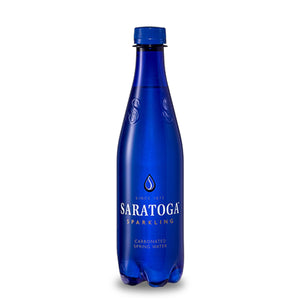 Wholesale Saratoga Sparkling Water In Blue Plastic 16 Oz Bottle-24ct Case Bulk