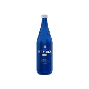 Wholesale Saratoga Spring Company Still Water in Blue Plastic 28oz 12ct-12ct Case Bulk