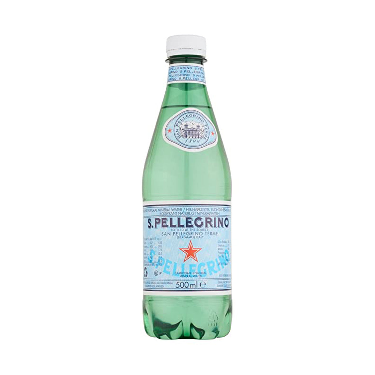 Wholesale S.Pellegrino Sparkling Water 500 ML- Bulk