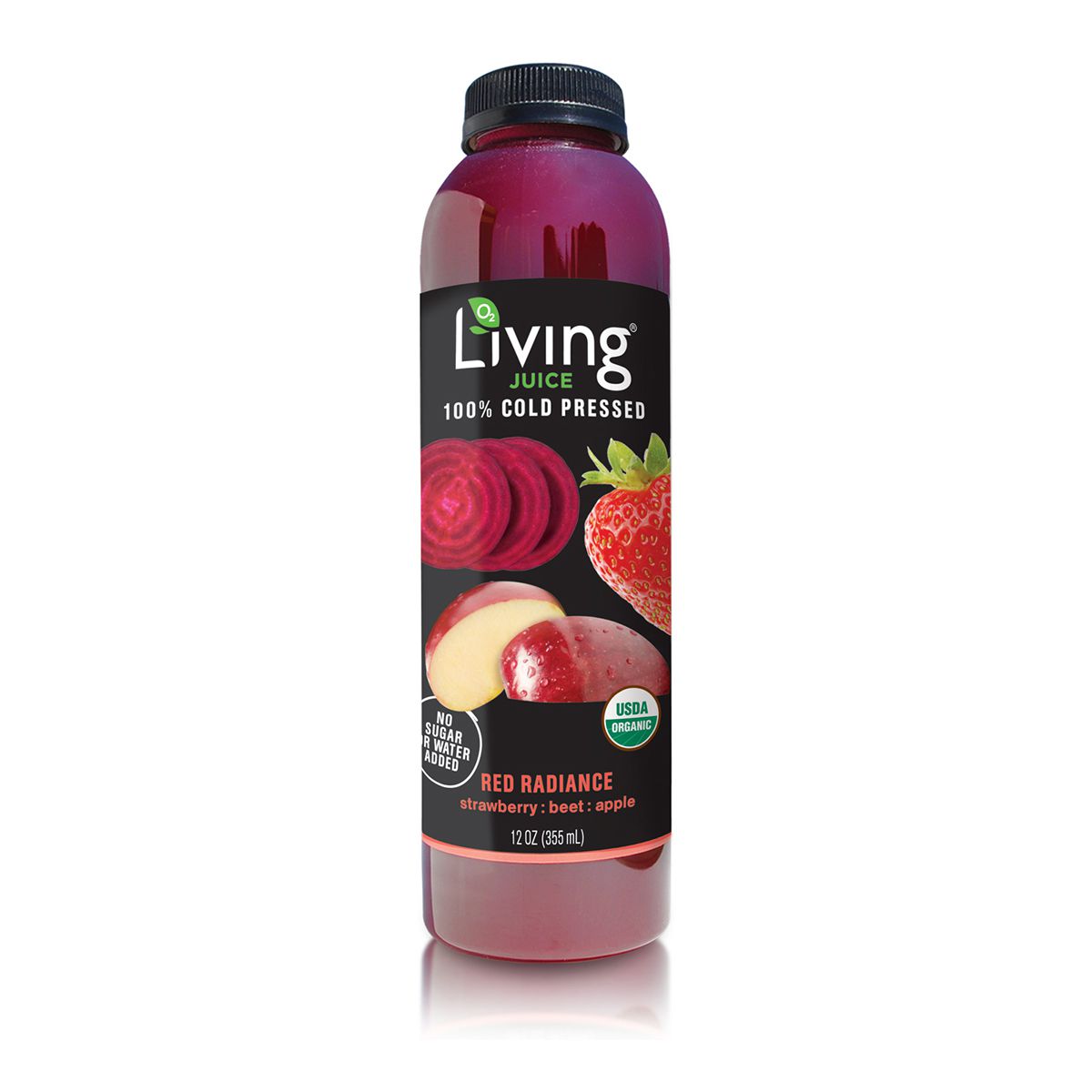 Wholesale Living Juice Organic Red Radiance Juice 12 OZ-6ct Case Bulk