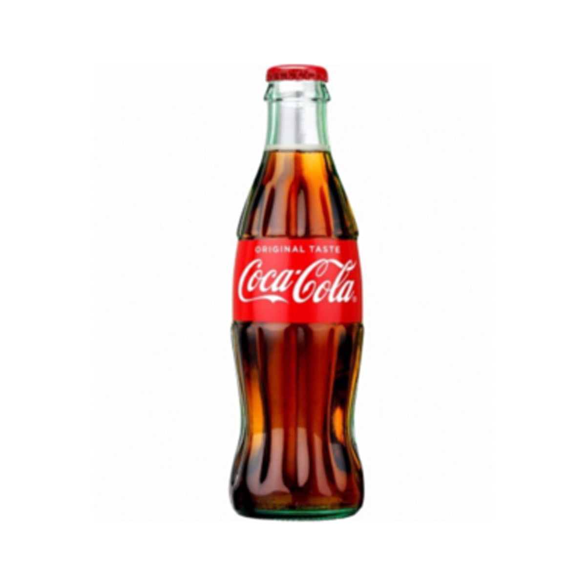Coca-Cola Classic Coke Glass 8 Oz Bottle