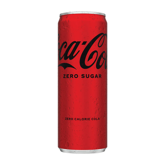 Wholesale Coca-Cola Coke Zero Slim Can 12 Oz Bottle-24ct Case Bulk