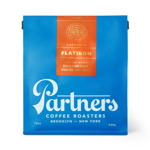 Wholesale Partners Coffee Flatiron Blend Whole Bean Coffee 12 Oz Bag-6ct Case Bulk