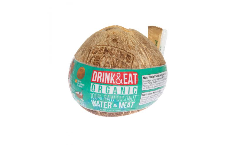 Wholesale Genuine Coconut Organic Whole Drink & Eat Coconuts 33.51 Oz Bottle Bulk