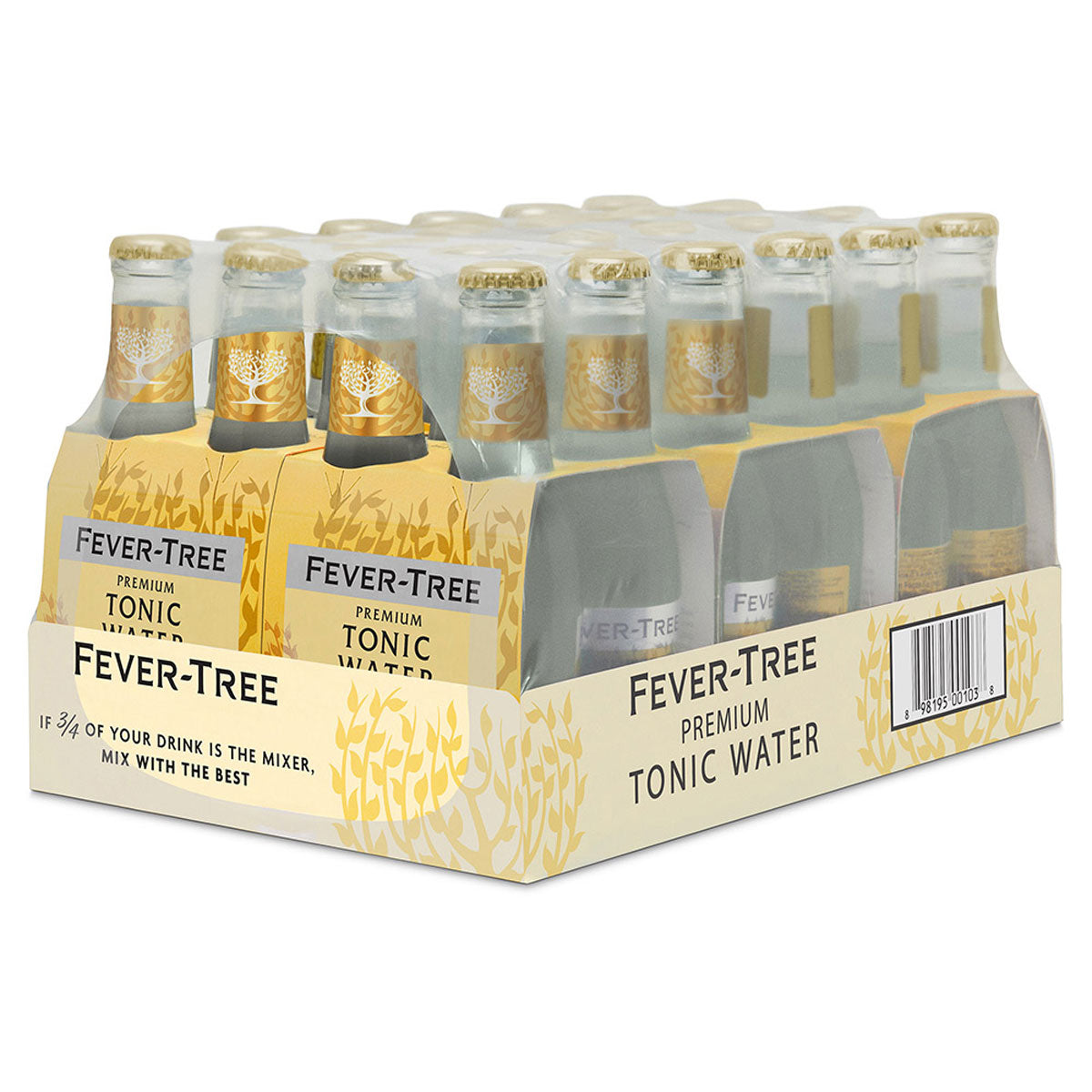 Wholesale Fever-Tree Indian Tonic Water 200 ML Bottle - 24 Ct- Bulk