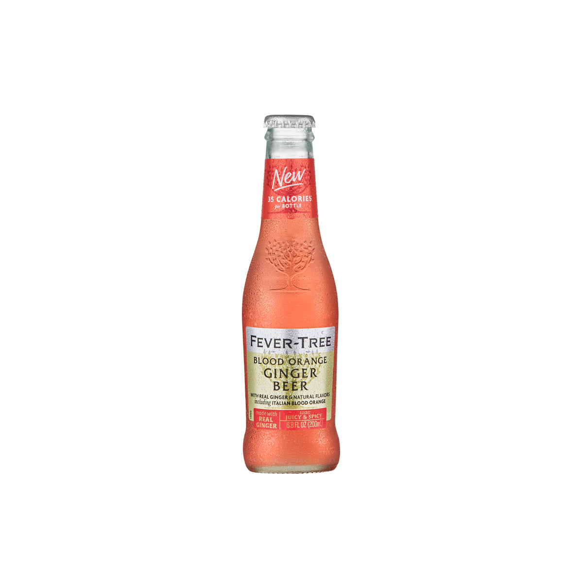 Wholesale Fever-Tree Blood Orange Ginger Beer 200 ML-24ct Case Bulk