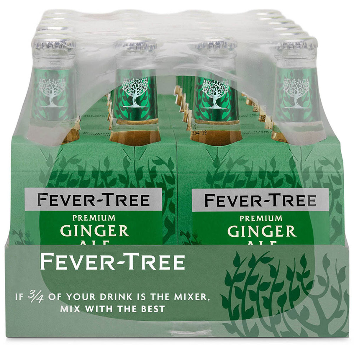 Fever-Tree Ginger Ale 200 ML Bottle - 24 Ct