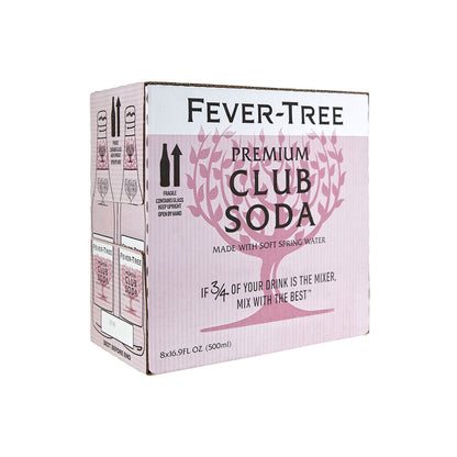 Wholesale Fever-Tree Club Soda 500 ML- Bulk