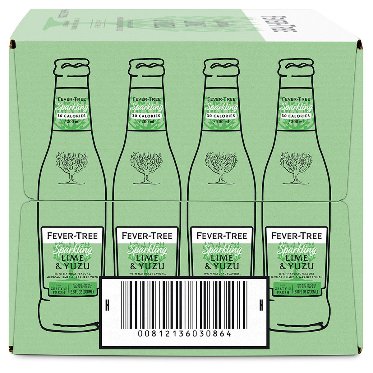 Wholesale Fever-Tree Sparkling Lime & Yuzu Soda 200 ML- Bulk