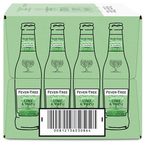 Wholesale Fever-Tree Sparkling Lime & Yuzu Soda 200 ML-24ct Case Bulk