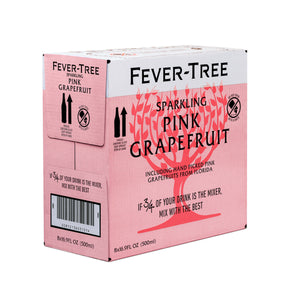 Wholesale Fever-Tree Sparkling Pink Grapefruit 500 ML-8ct Case Bulk