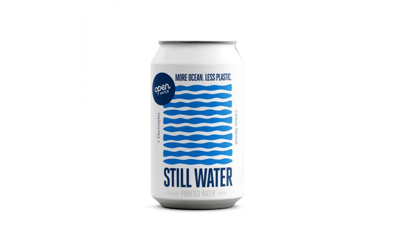Wholesale Open Water Aluminum Can Still Water With Electrolytes 12 Oz Bottle Bulk