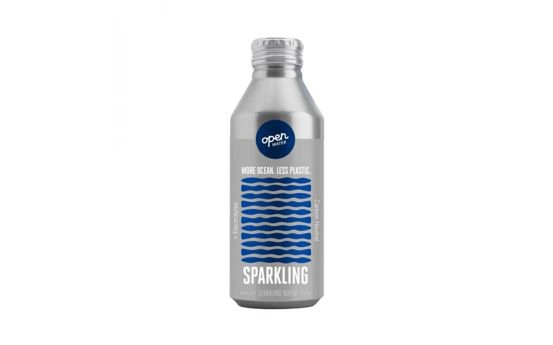 Wholesale Open Water Aluminum Bottle Sparkling Water With Electrolytes 16 Oz Bottle- Bulk
