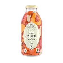 Wholesale Harney & Sons Organic Peach Ice Tea 16 Oz Bottle - 12 Ct case- Bulk