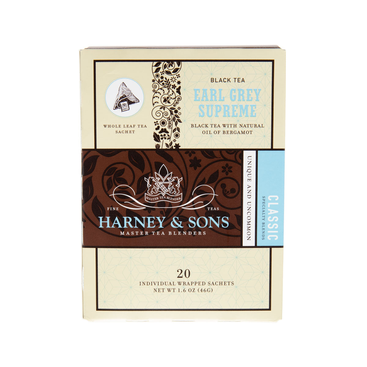 Wholesale Harney & Sons Supreme Earl Grey Tea 20 CT-6ct Case Bulk