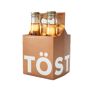 Wholesale Töst Beverages Dry Sparkling White Tea 250 ML-24ct Case Bulk