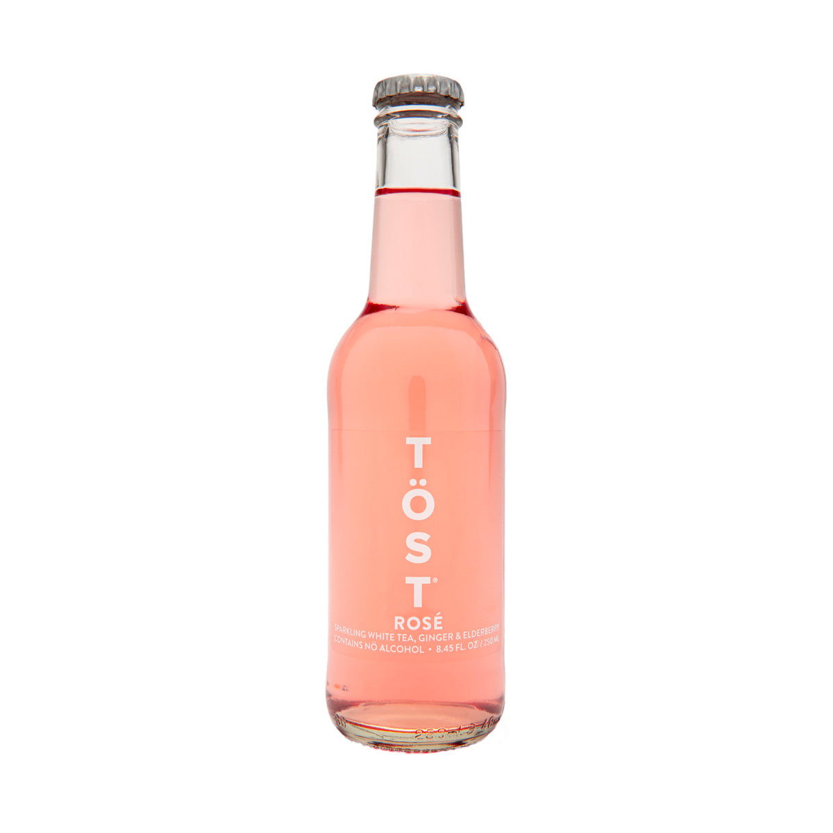 Wholesale Töst Beverages Sparkling Non Alcoholic Rose 250 ML-24ct Case Bulk