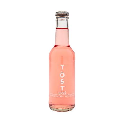 Wholesale Töst Beverages Sparkling Non Alcoholic Rose 250 ML- Bulk