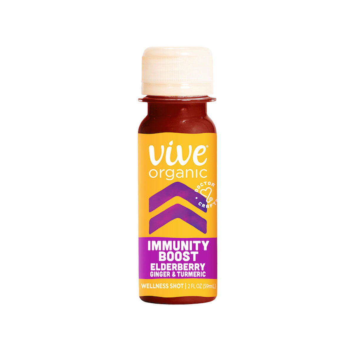 Vive Organic Immunity Boost Elderberry Shot 2 OZ