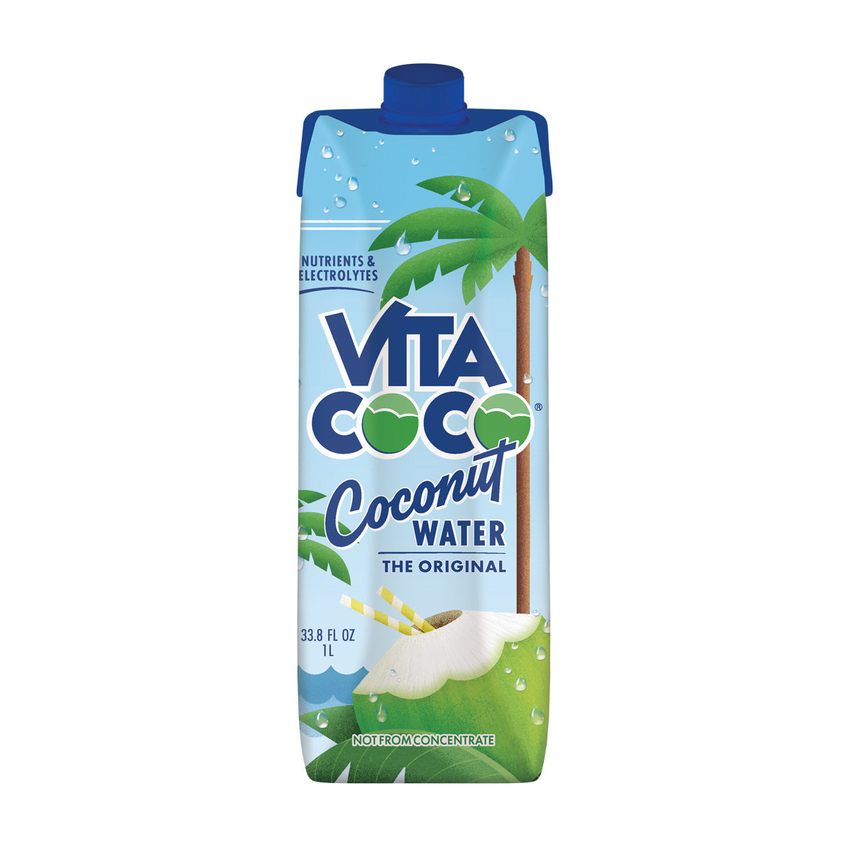 Wholesale Vita Coco Pure Coconut Water 1 LT-12ct Case Bulk